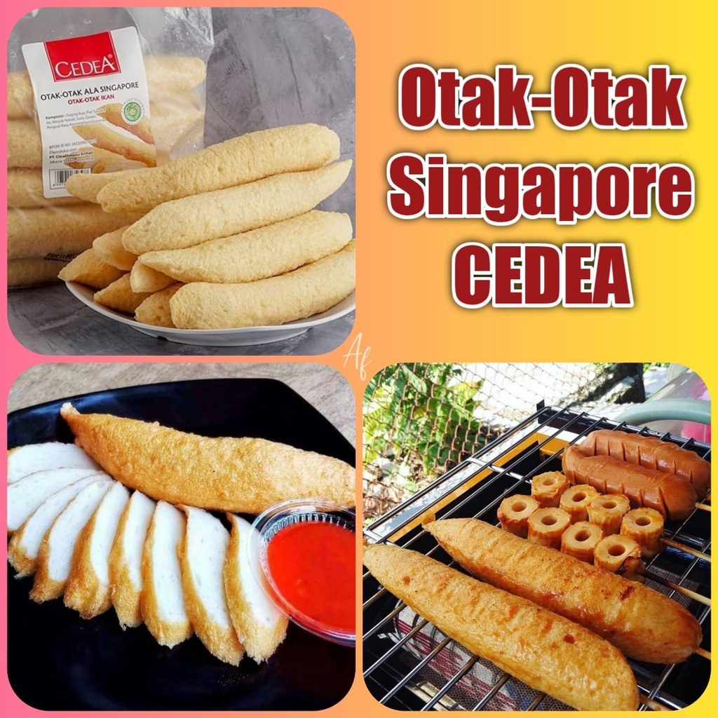 Jual Otak Otak Singapore Singapur Singapura Cedea Cidea Sosis bakar Frozen food Jakarta Selatan