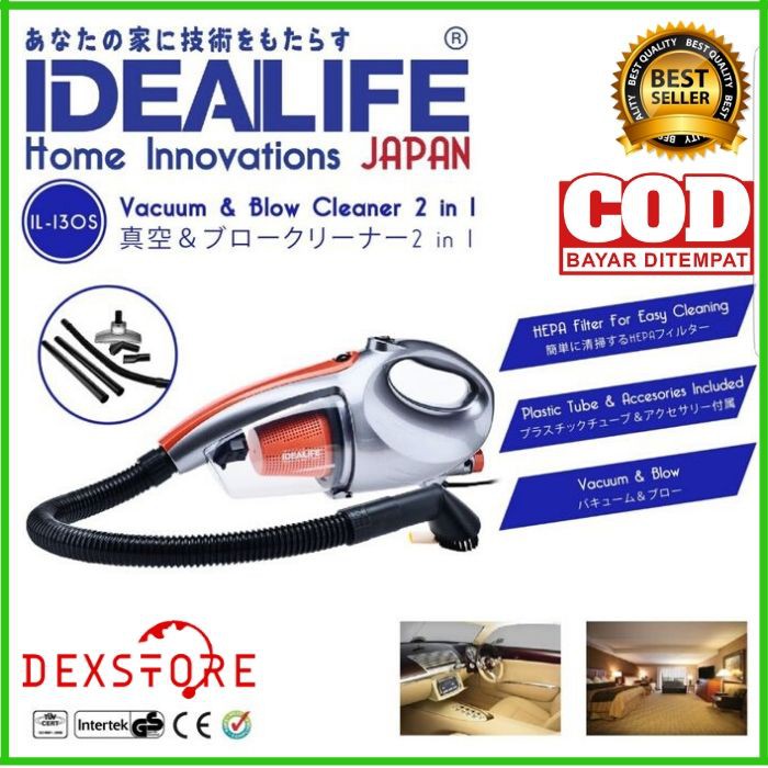 Jual IDEALIFE IL130S Vacuum vacum cleaner alat sedot debu penyedot