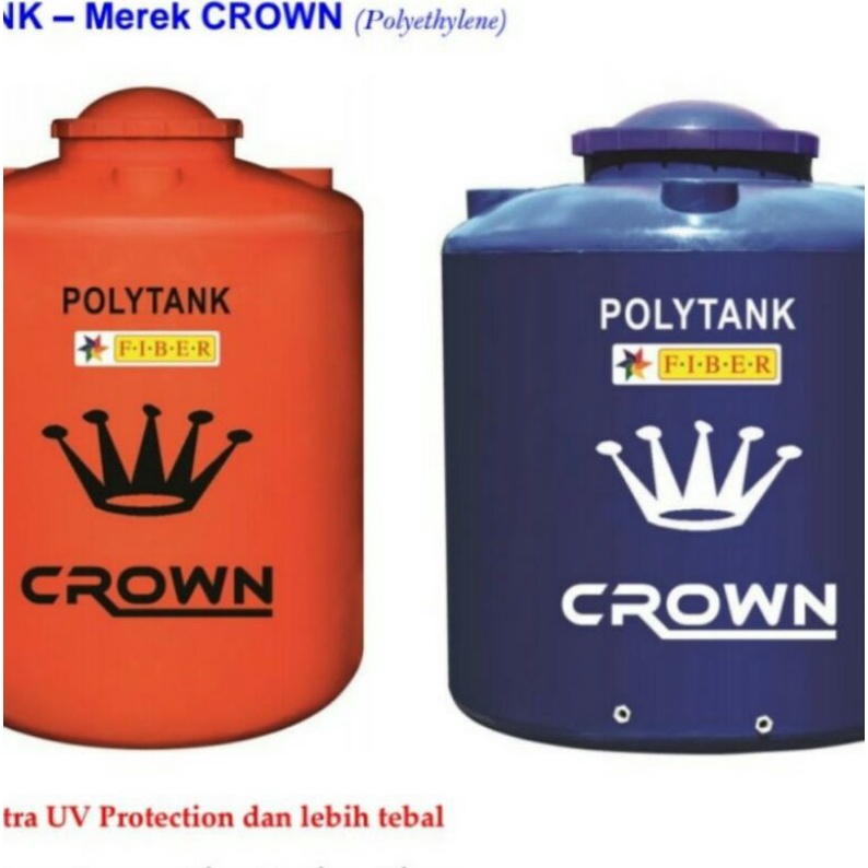 Jual Tangki Air Polytank CROWN CRW250 Khusus Medan Free Ongkir