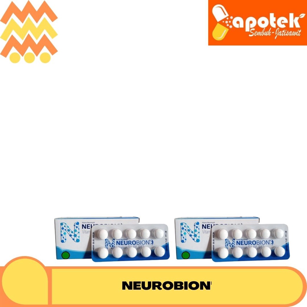Jual NEUROBION [Suplemen ini digunakan untuk pencegahan dan pengobatan