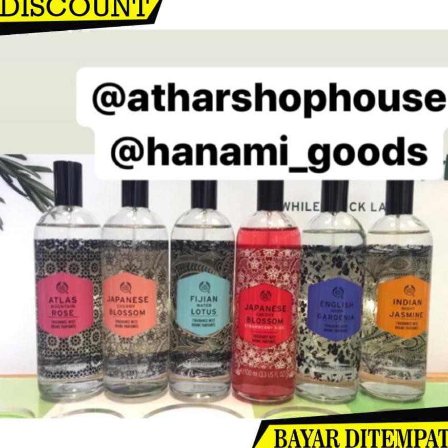 Jual (BAYAR DITEMPAT) THE BODY SHOP MIST JAPANESE CHERRY BLOSSOM/ATLAS