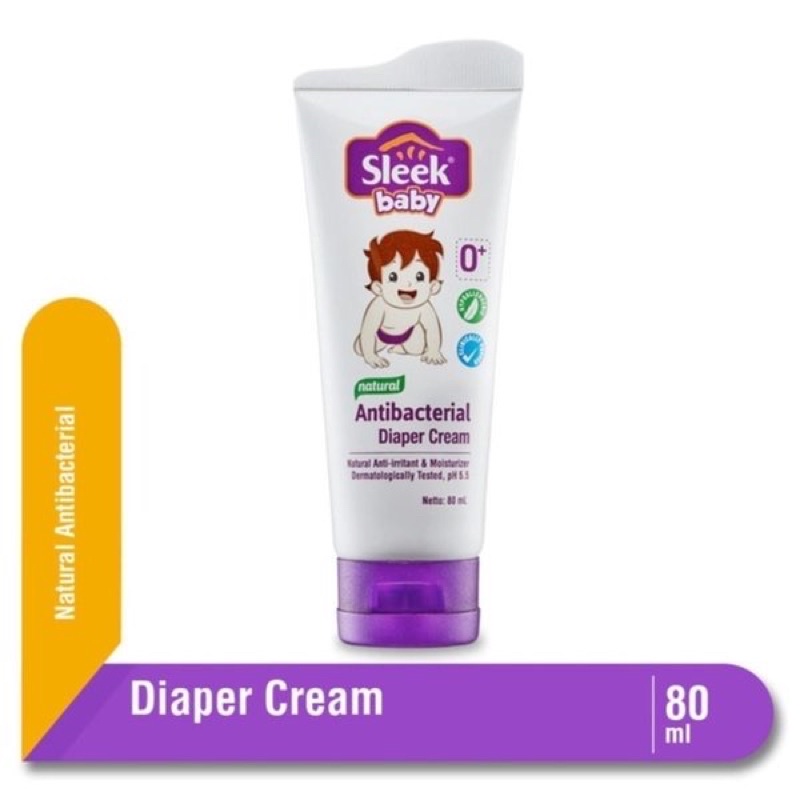 Jual SLEEK BABY DIAPERS CREAM 80ml Shopee Indonesia