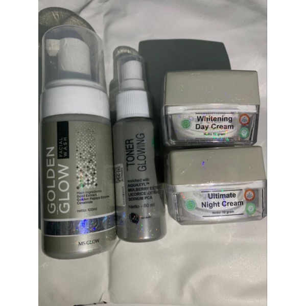 Jual Paket Ultimate GOLDEN Ms Glow Original (Facial Wash Golden