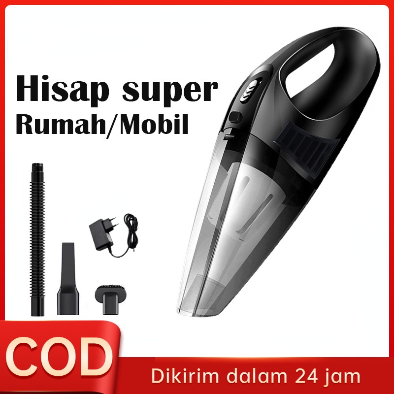 Jual Wireless Vacuum Cleaner Rumah Mobil Handheld Mini Penyedot Debu Nirkabel Praktis Dan