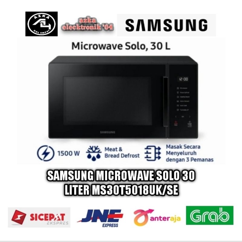 Jual SAMSUNG MICROWAVE SOLO 30 LITER MS30T5018UK/SE Shopee Indonesia