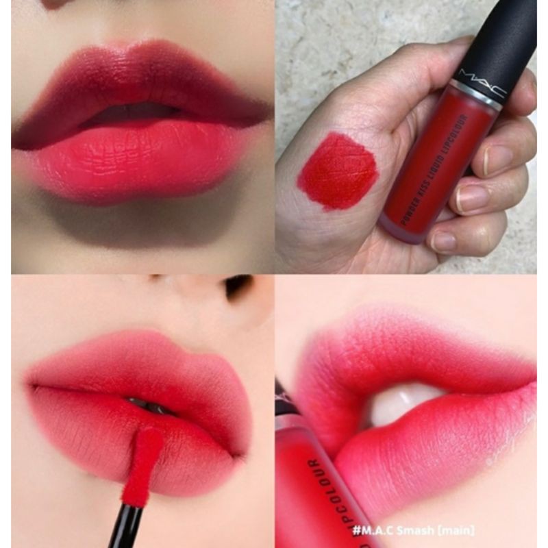 Jual MAC Powder Kiss Liquid Lipcolour Smash Shopee Indonesia