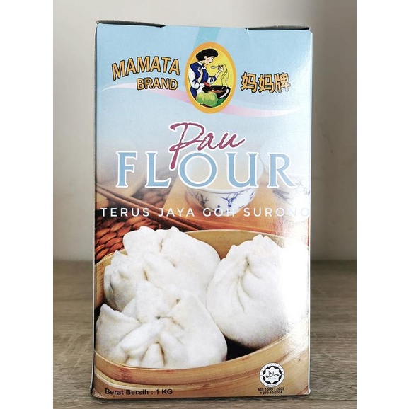 Jual Tepung Pao Mamata 1 Kg Pau Flour dari Happy Grass Malaysia
