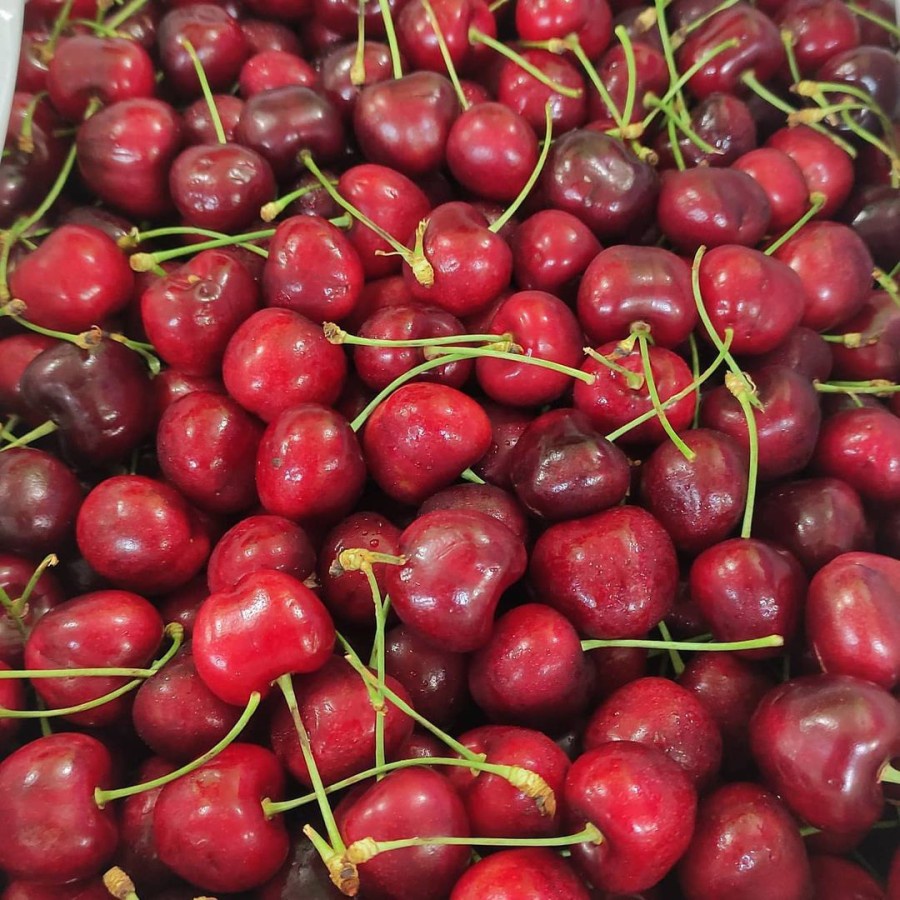 Jual Buah Cherry Red Cherry Merah Fresh Import / 1 Pack 250 Gram