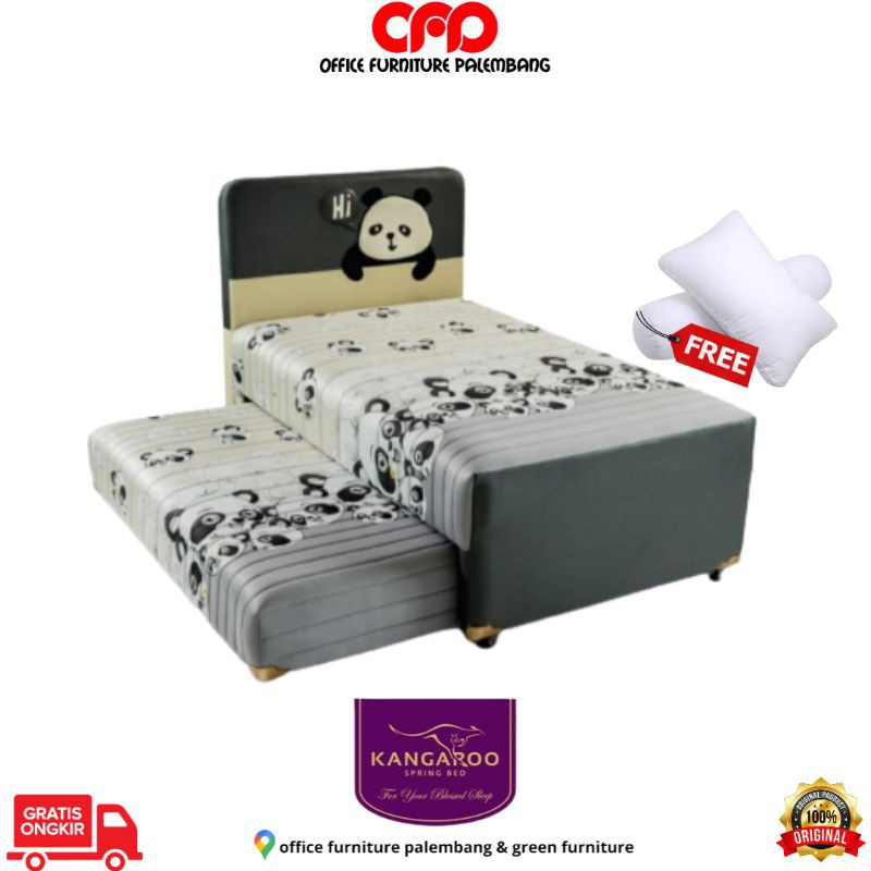 Jual spring bed sorong 2in1 bed sorong bed dorong kangaroo wang wang