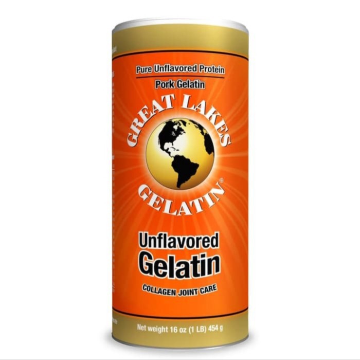 Jual pork gelatin great lakes unflavored gelatin collagen joint care