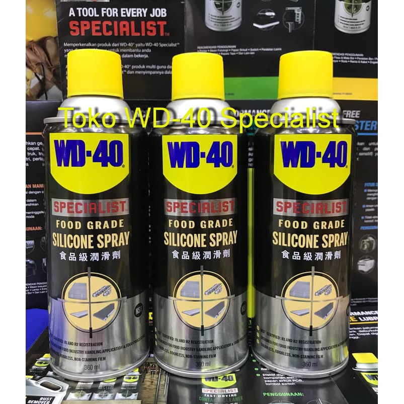 Jual WD40 Food Grade Silicone Spray/WD 40 Food Grade Silicone Spray
