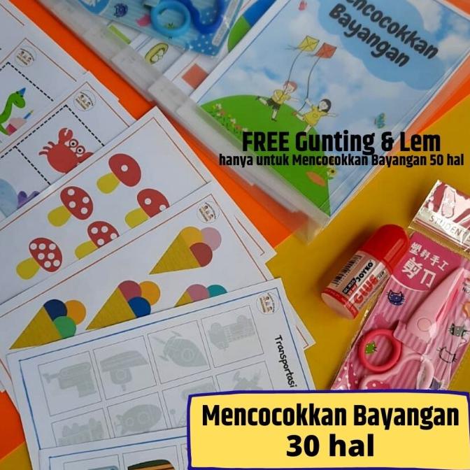 Jual Worksheet Anak 2 3 4 5 6 Tahun Preschool Paud Tk Printable