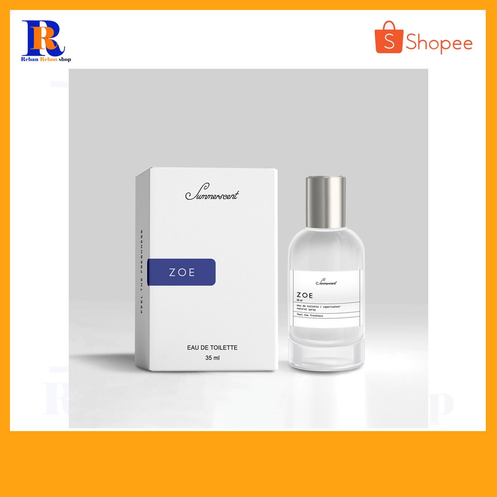 Jual ZOE Parfum premium summerscent / perfume natural beauty unisex
