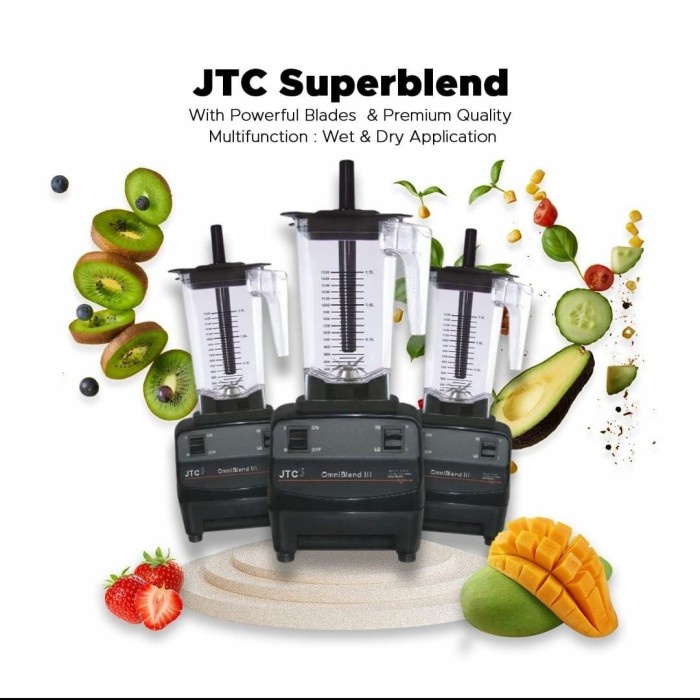 Jual JTC Superblend Premium Heavy Duty smoothies blender powerful
