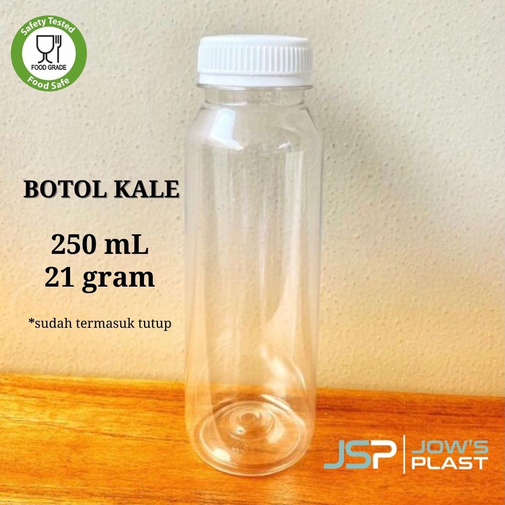 Jual Botol Kale 250 ml PROMO PAKET PACKING AMAN Min. 50 pcs Botol