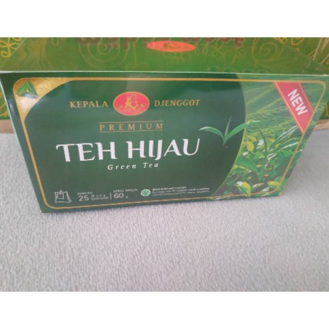 Jual TEH HIJAU GREEN TEA PREMIUM KEPALA DJENGGOT bagus untuk diet KETO