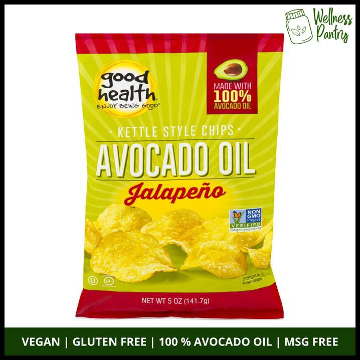 Jual Produk Terbaik Good Health Kettle Style Potato Chips Jalapeno