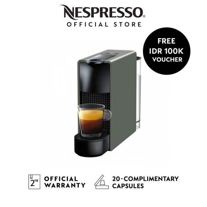 Jual NESPRESSO Essenza Mini C30 Coffee Machine, Grey (Mesin Kopi