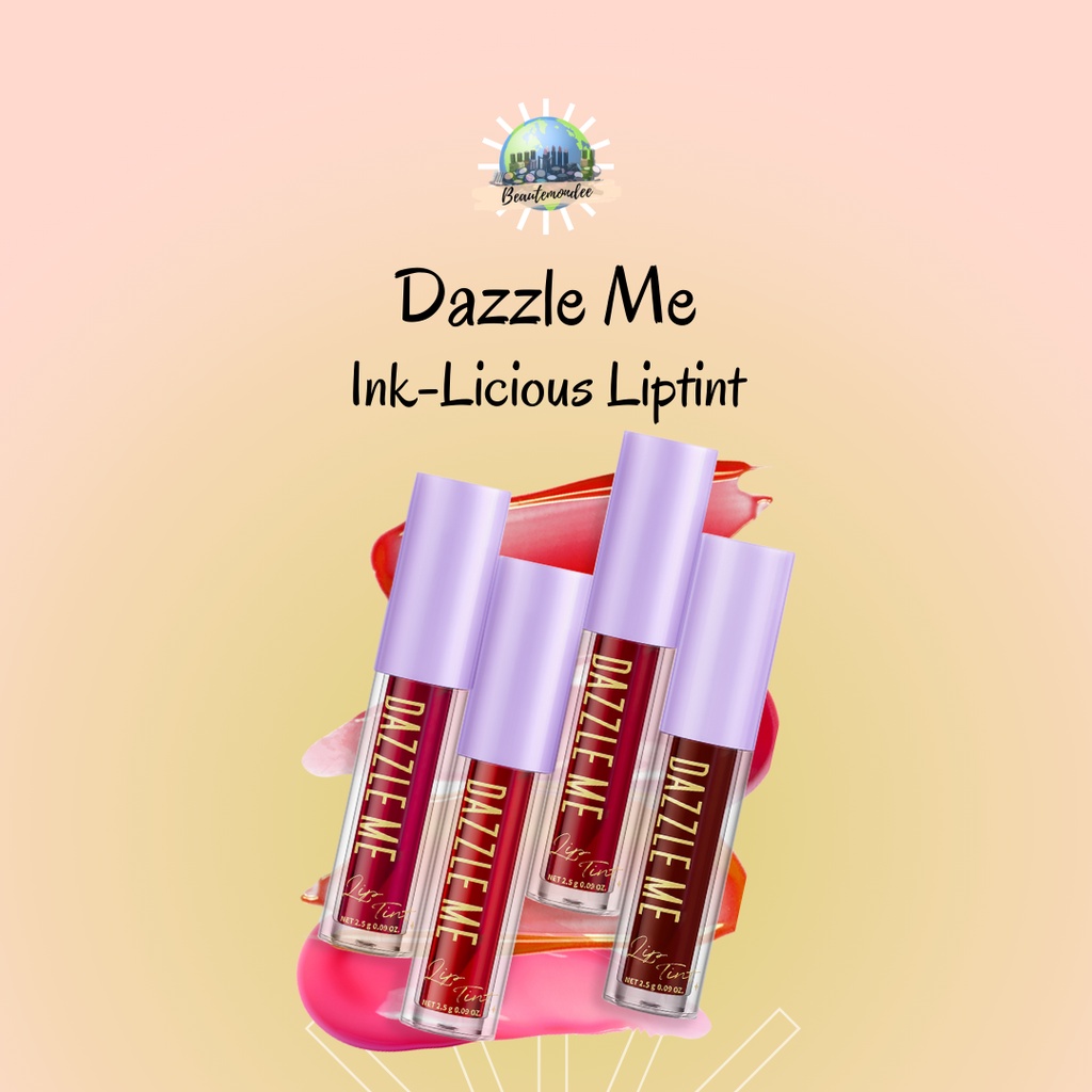 Jual DAZZLE ME InkLicious Lip Tint BPOM Mattedorable Long Lasting