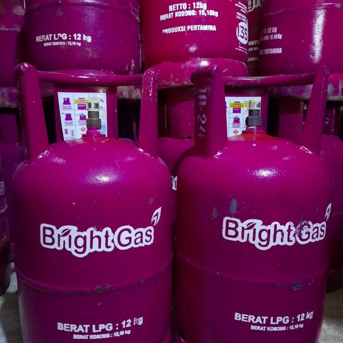 Jual Bright Gas Elpiji 12 Kg" Isi+Tabung" Shopee Indonesia