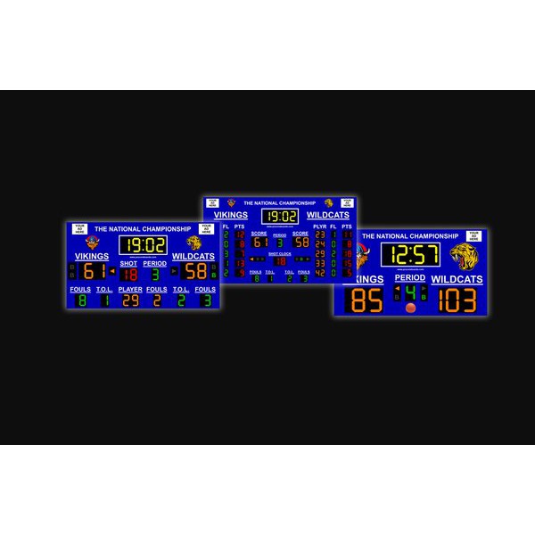 Jual Aplikasi software nilai pertandingan digital Basketball Scoreboard