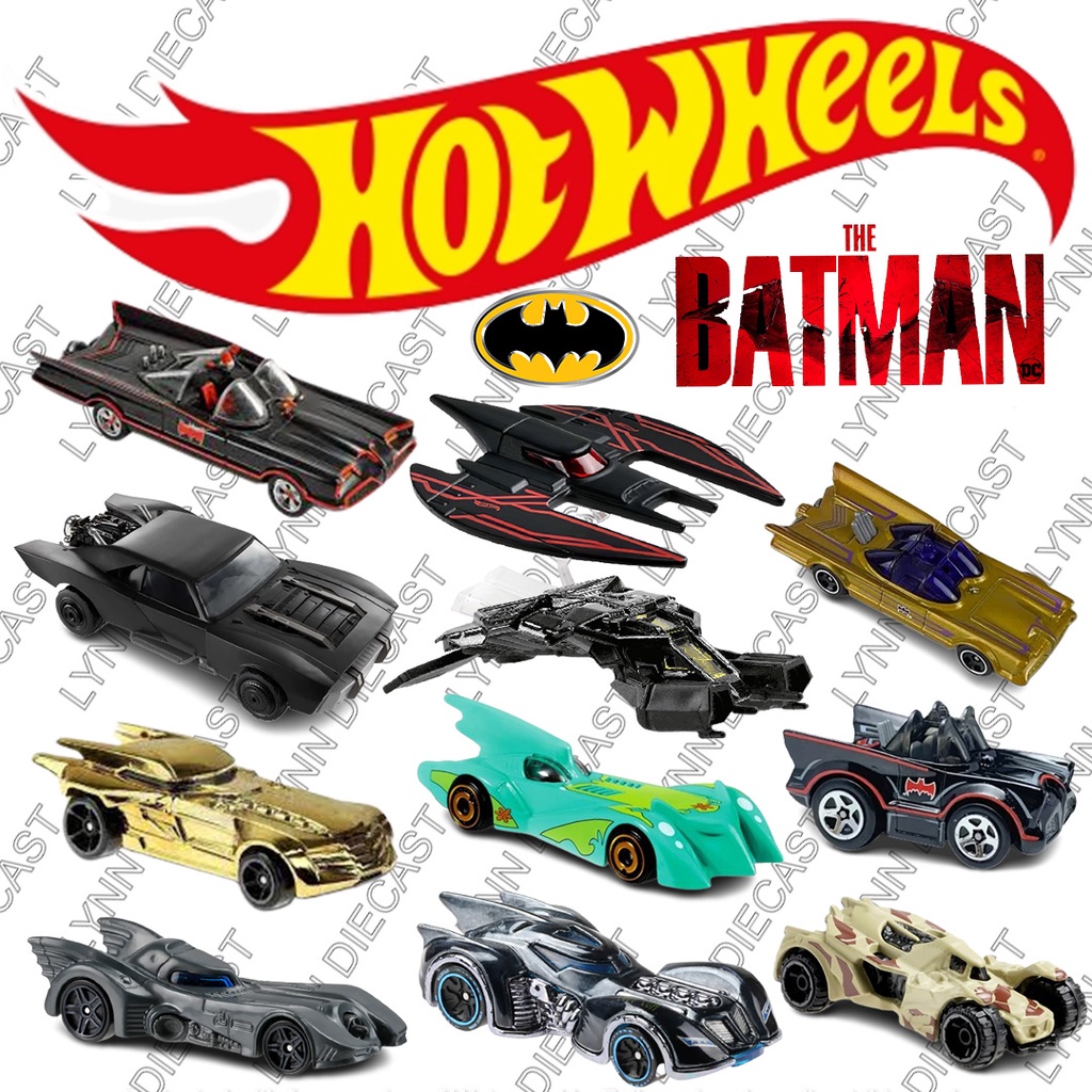 Jual HOT WHEELS BATMAN SERIES BATPLANE BATMOBILE Shopee Indonesia