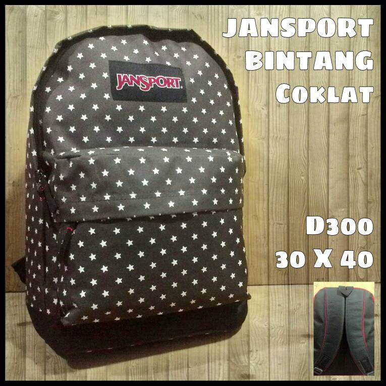 Jual Jansport Bintang Coklat Shopee Indonesia