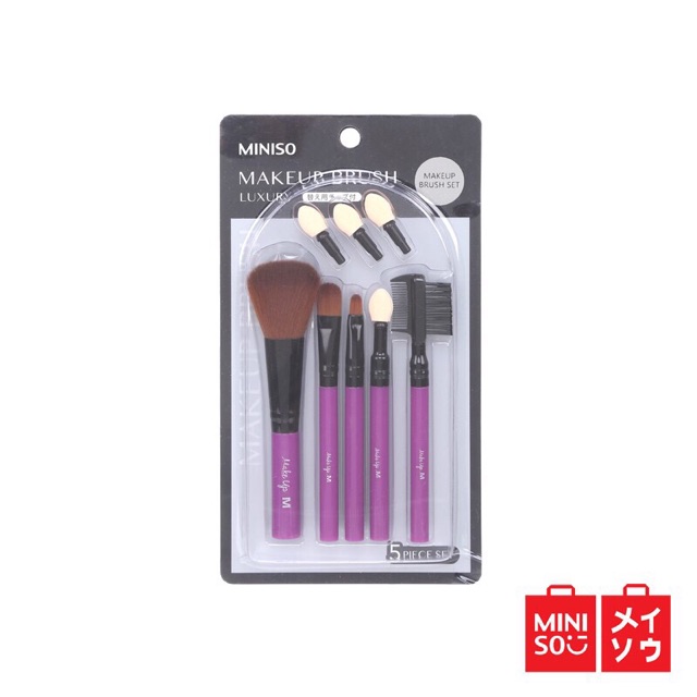 Jual Makeup Brush Set MINISO Shopee Indonesia