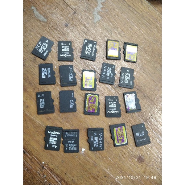 Jual TIDAK TERBACA Di HP! MEMORI CARD/ MMC / MICRO SD TF CARD STORAGE ORI 2gb 4gb 8gb 16gb 32GB
