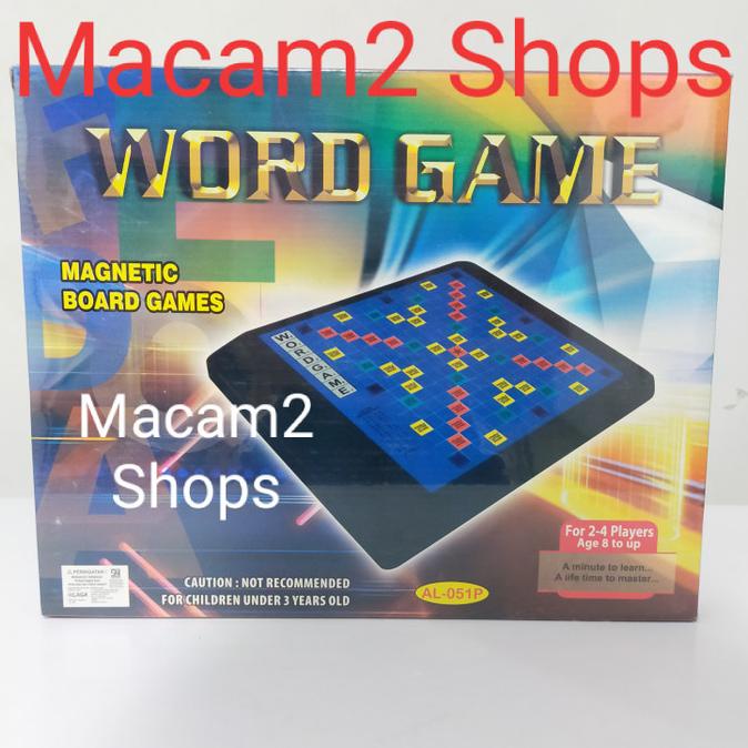 Jual Word Game Magnetic Board Games Magnet ( Scrabble ) | Shopee Indonesia