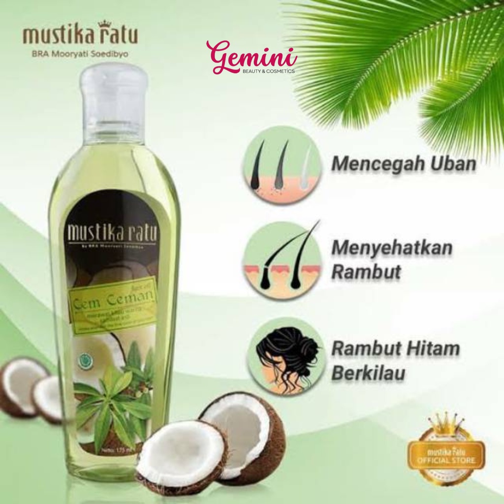 Jual MUSTIKA RATU Hair Oil Cem Ceman Mustika Ratu Minyak Rambut Cem