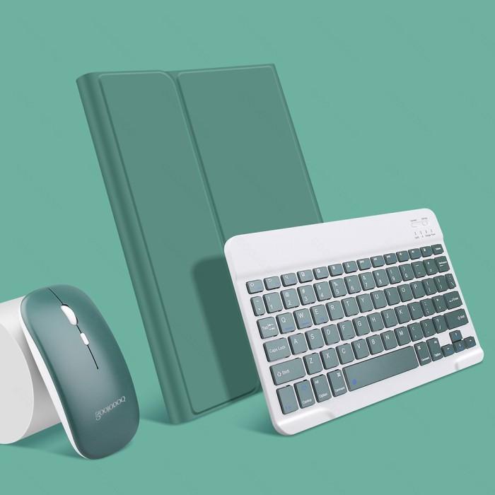 Jual GOOJODOQ iPad Air 4 Case with Keyboard iPad Cover