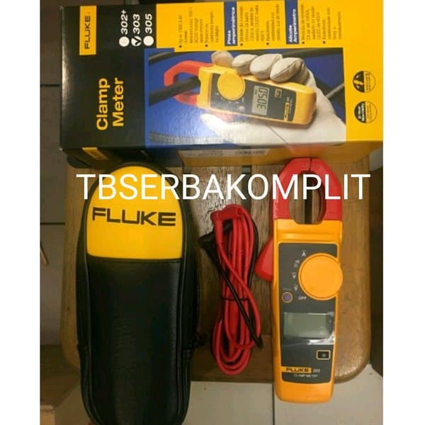 Jual Fluke 303 Digital Clamp Meters 600A Tang Amper Meter 600 Ampere