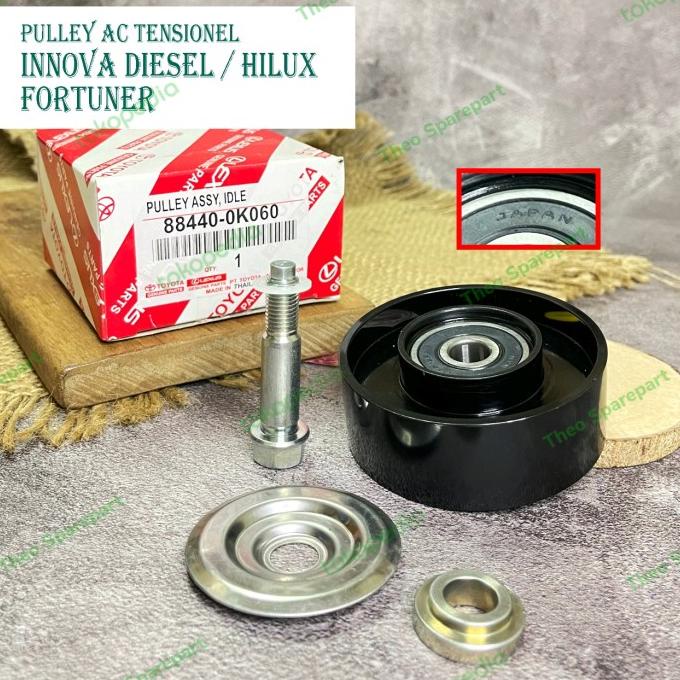 Jual Belt Mobil Original Bearing Tensioner Pulley Ac Fan Belt Innova