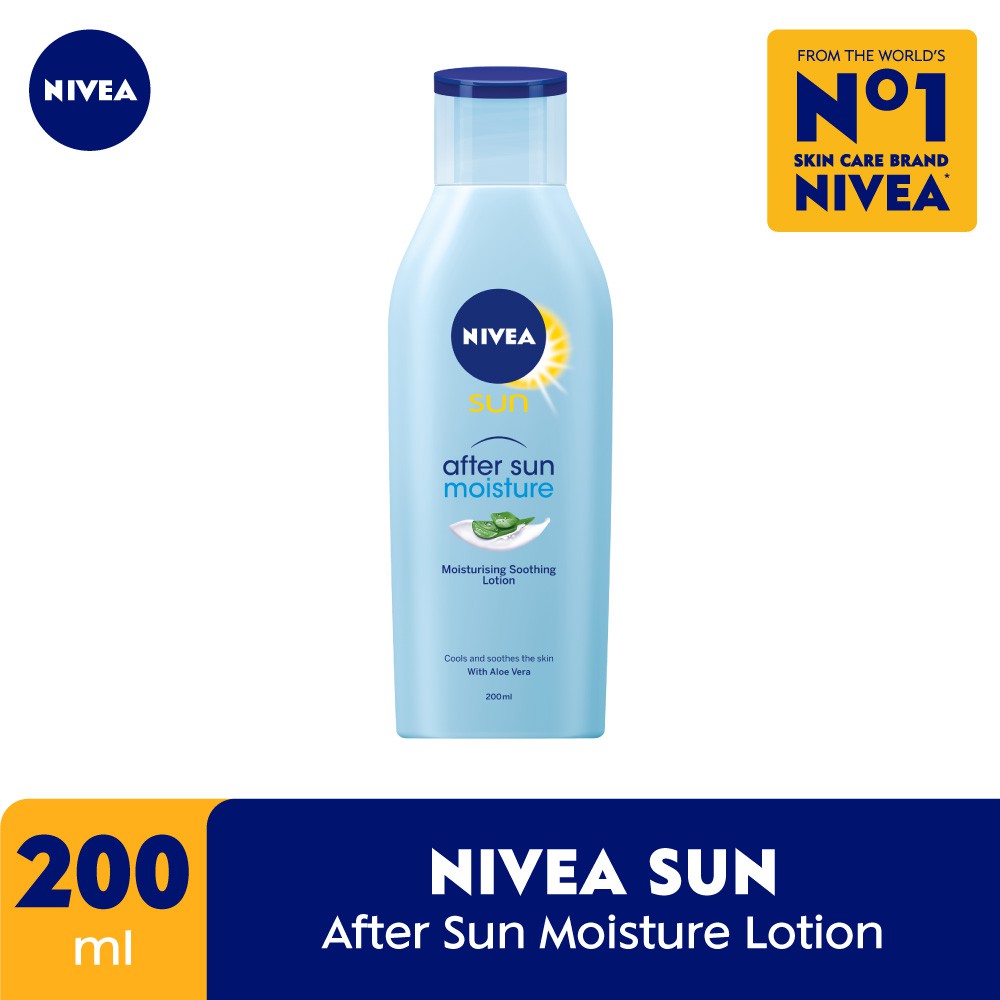 Jual NIVEA After Sun Lotion 200 ml Shopee Indonesia