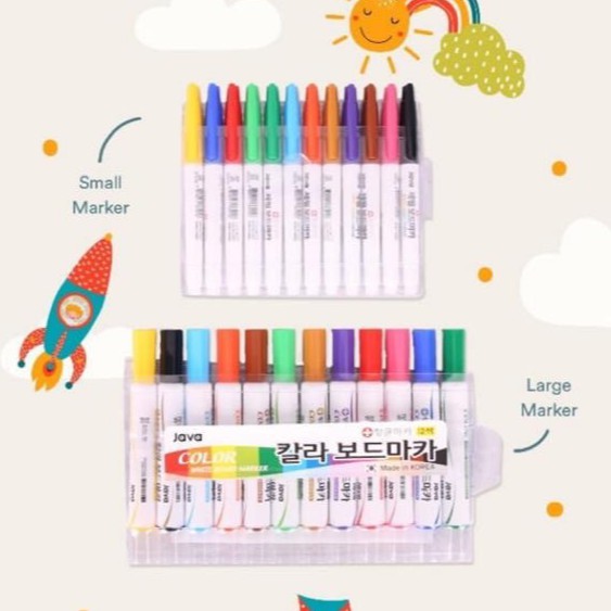 Jual PROMO CLEARANCE SPIDOL MARKER KOREA WHITEBOARD BUY 1 GET 1 JAVA