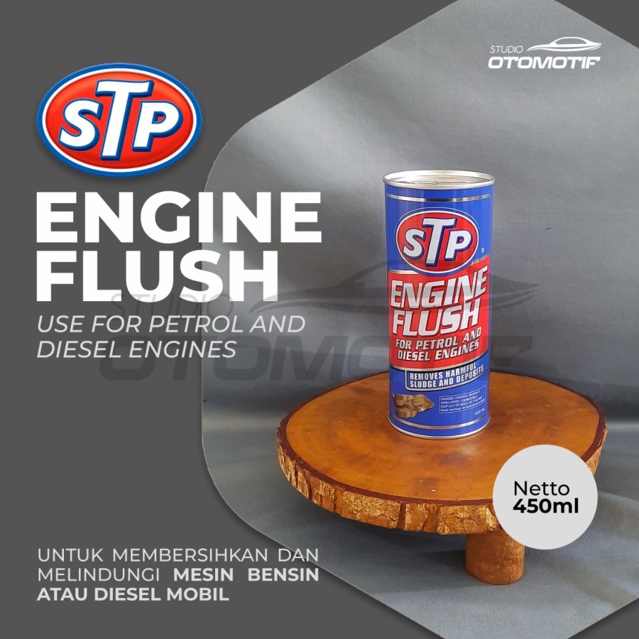 Jual STP ENGINE FLUSH PEMBERSIH OLI MOBIL MOTOR 450ML | Shopee Indonesia