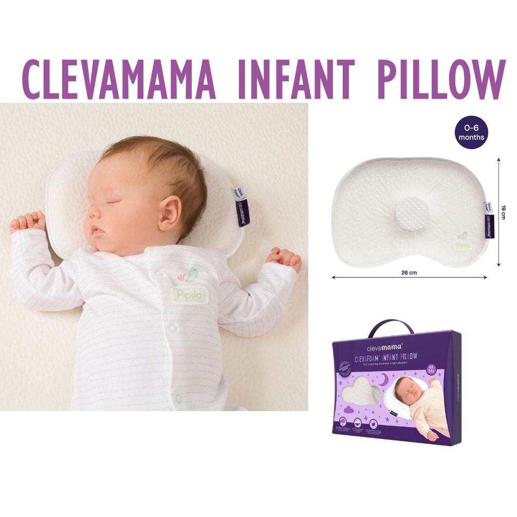 Jual BANTAL PEANG CLEVAMAMA CLEVAFOAM INFANT PILLOW Shopee Indonesia