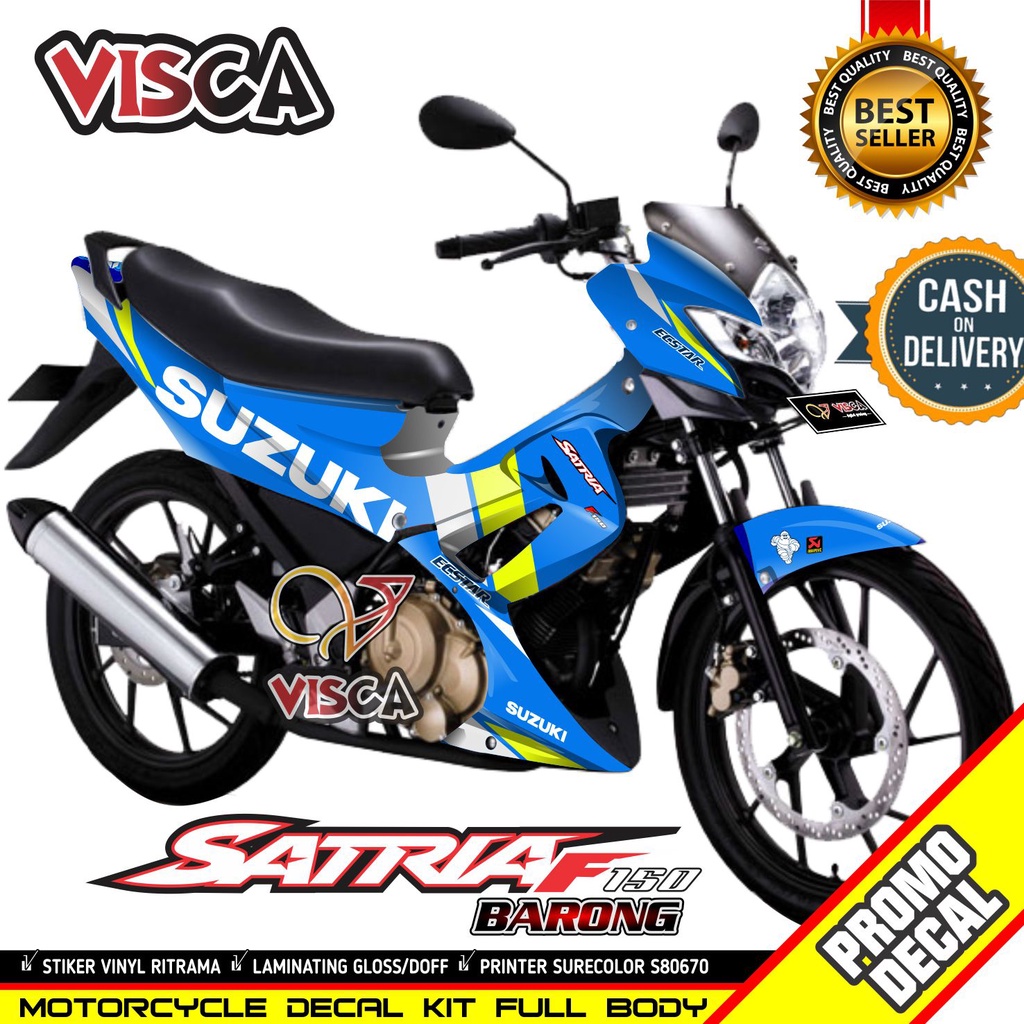 Jual Decal Satria Fu Barong 2012 Full Body Stiker Satria Fu Barong 2012