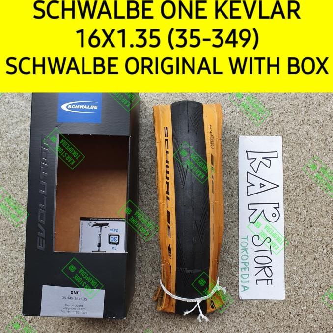 Jual Ban Schwalbe One Tanwall 16 X 1.35 Tan Wall Per Pcs (16 349 / Plus