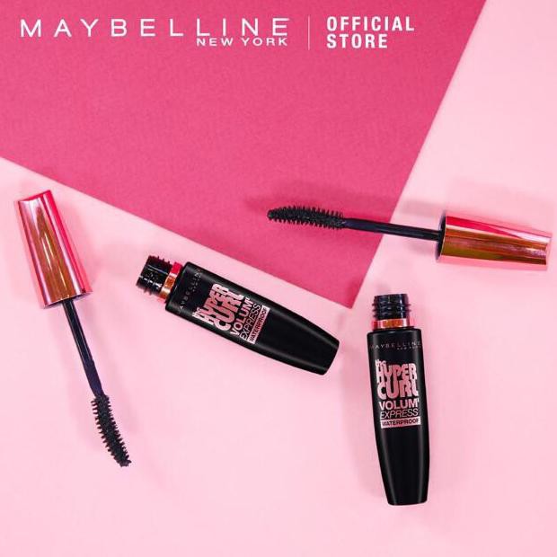 Jual MAYBELLINE MASCARA HYPERCURL 100 ORIGINAL (KODE K264) Shopee