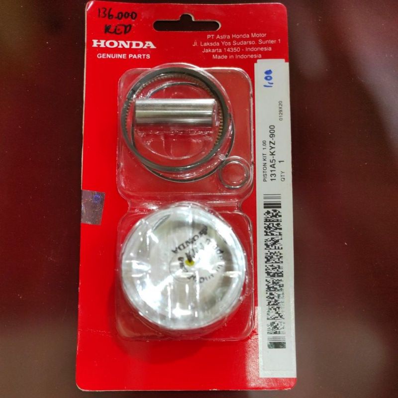 Jual Piston KIT (1,00) AHM Supra X125, Blade OS 100 (131A5KYZ900) Shopee Indonesia