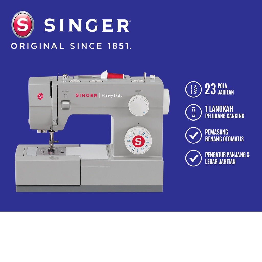 Jual Mesin Jahit SINGER Heavy Duty Series 4423 Shopee Indonesia