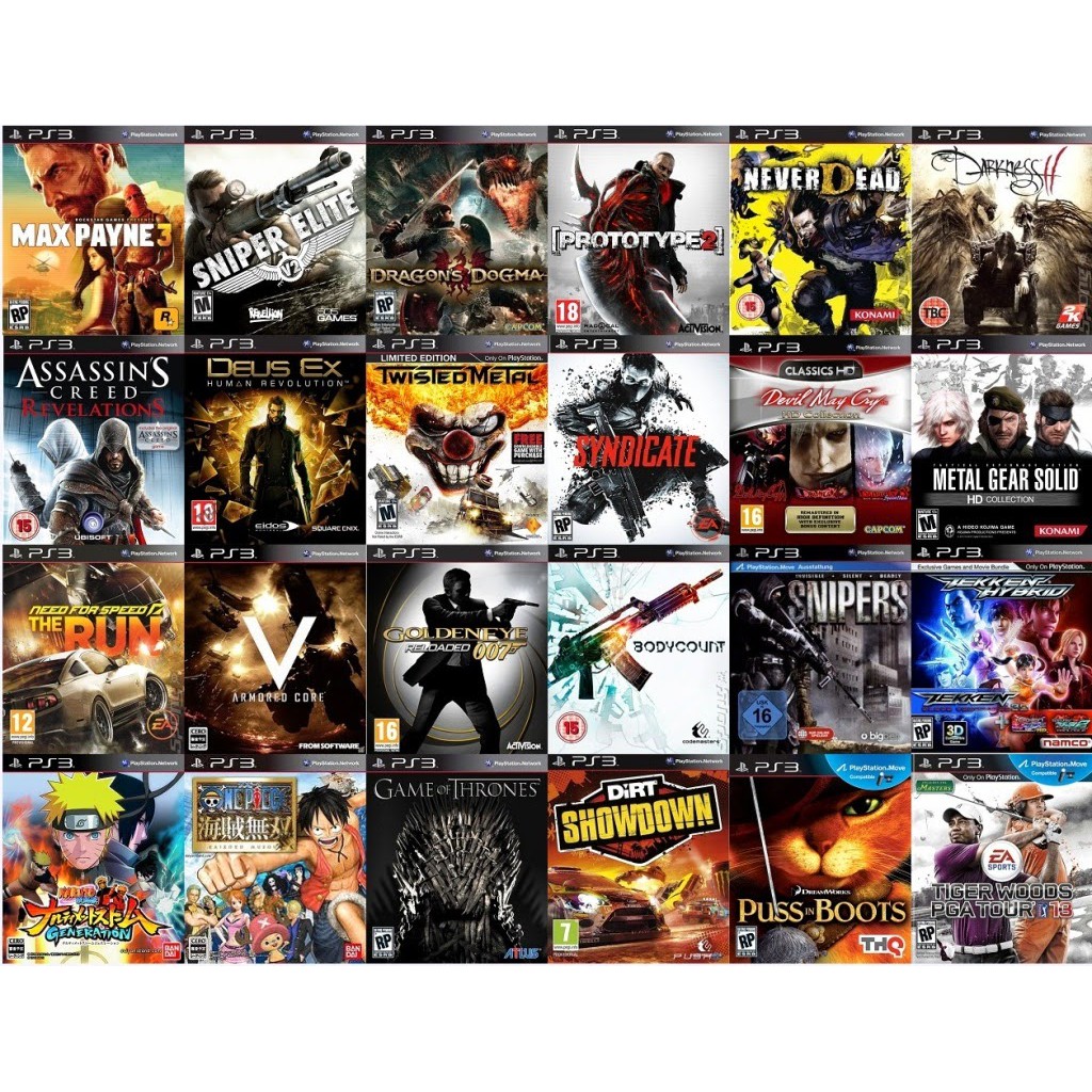 Jual ISI GAMES PS3 CFW Shopee Indonesia