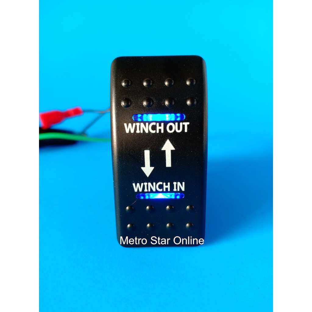 Jual Rocker Switch Saklar Model ARB Winch In Winch Out Shopee