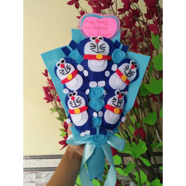 Jual BUKET KARAKTER DORAEMON Shopee Indonesia(04)