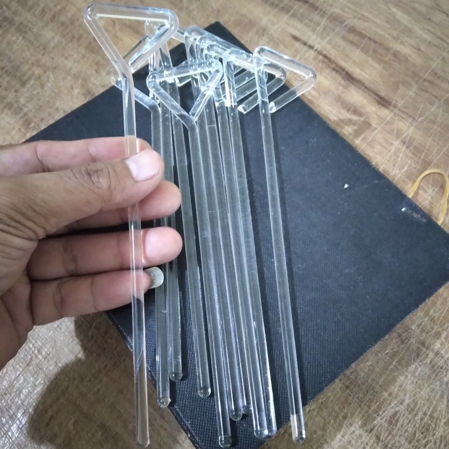 Jual Glass Bacterial Cell Spreader, Bacterial cell spreaders Drigalski