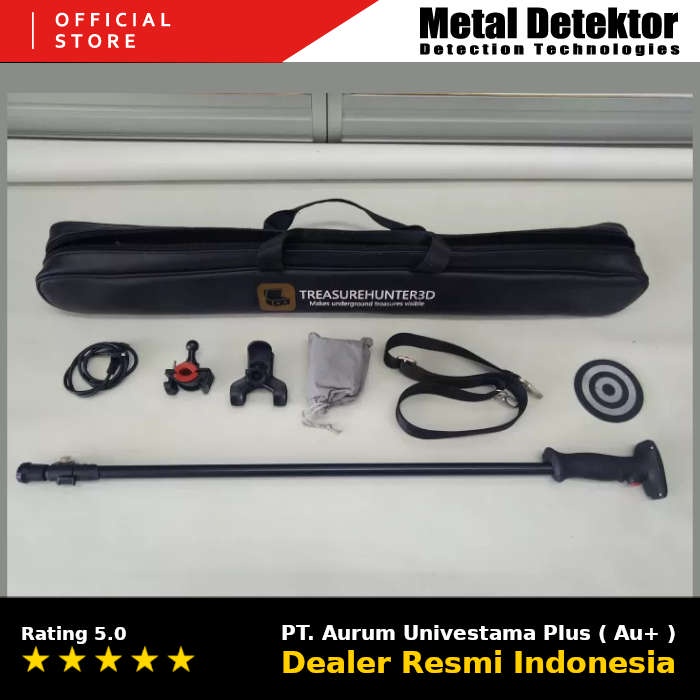 Jual Treasure Hunter 3D GoldenEye SECOND Metal Detector 3D BEKAS