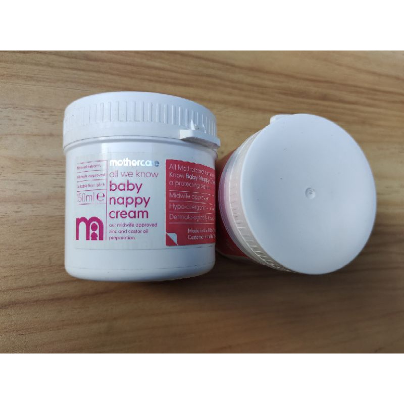Jual Mothercare baby nappy cream 150ml Shopee Indonesia