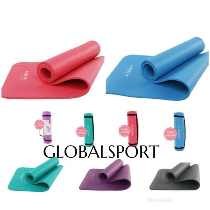 Jual Happy Fit Matras Yoga 10M. NBR ORIGINAL YOGA MAT Shopee Indonesia